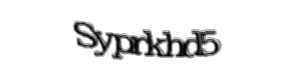 Security check image, please type the characters shown